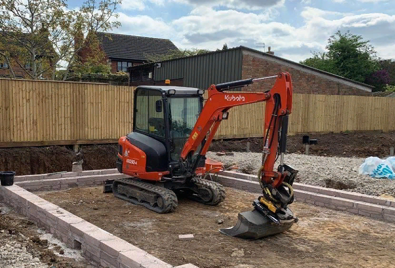 мини-экскаватор Kubota KX030-4